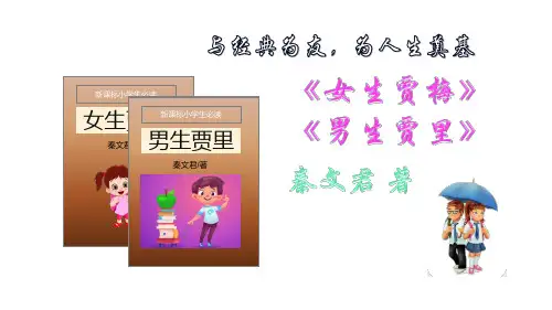 《女生贾梅》 《男生贾里》名著导读课件-六年级下册语文