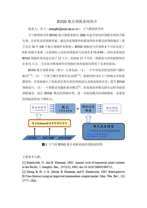 ENSO集合预报系统简介