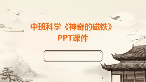 2024年度-中班科学《神奇的磁铁》PPT课件