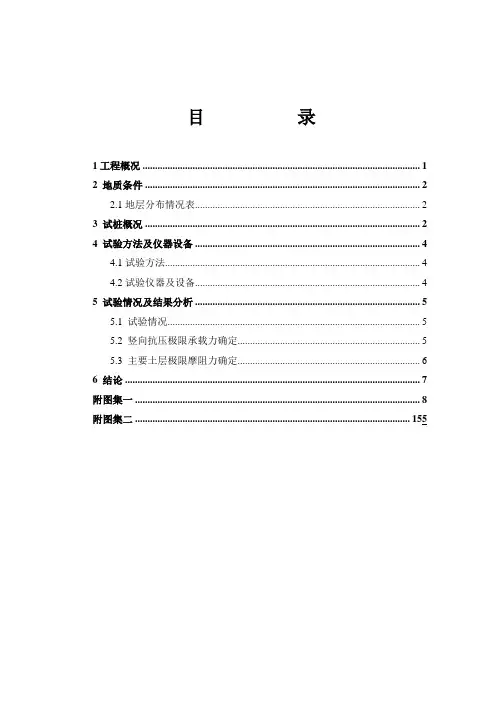 自平衡试桩报告