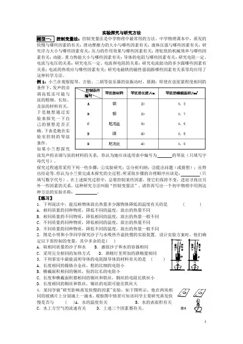 物理研究方法