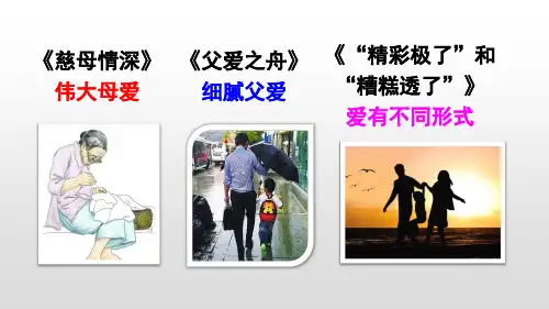 口语交际：父母之爱  课件(共17张PPT)