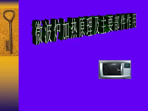 微波炉的结构与工作原理演示PPT模板