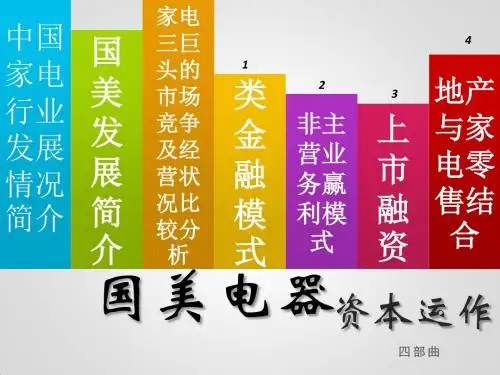 国美资本运作
