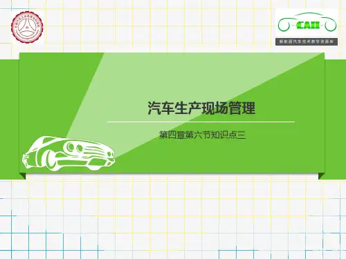 【推选】知识点三：标准化作业文件PPT资料