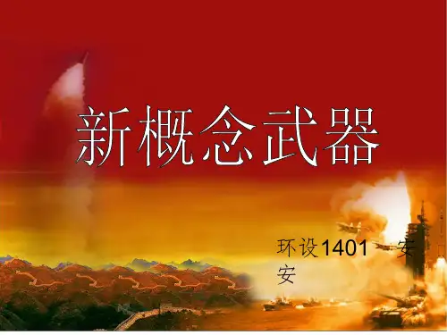 新概念武器讲解