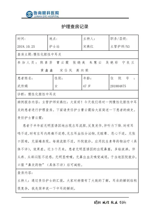 慢性化脓性中耳炎 (2)