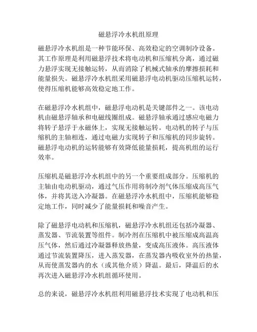 磁悬浮冷水机组原理