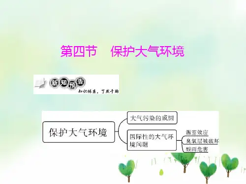 保护大气环境PPT精品课件