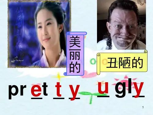 小学英语词汇归类之形容词类(课堂PPT)