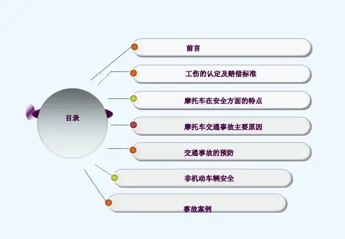 交通安全培训(摩托车电动车)ppt课件
