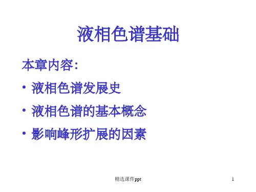 《液相色谱实验基础》PPT课件