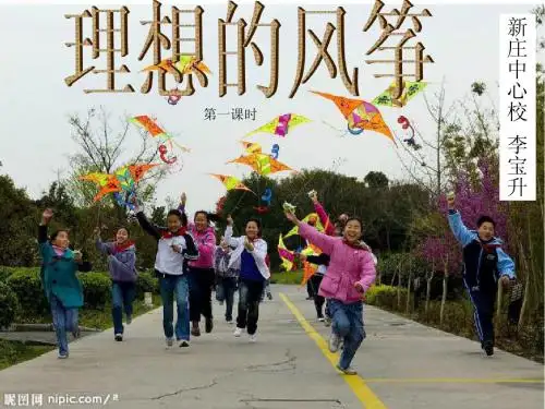 22、 《理想的风筝》课件(1)