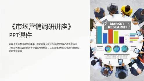 《市场营销调研讲座》课件