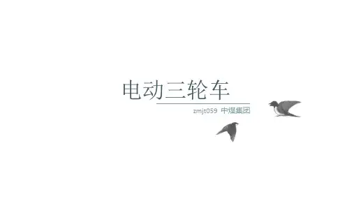 电动三轮车