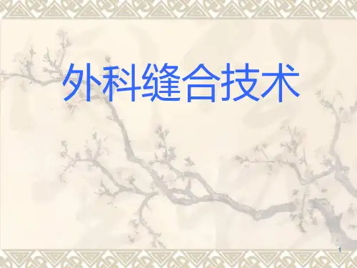 外科缝合术PPT课件