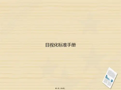 目视化标准手册讲课文档
