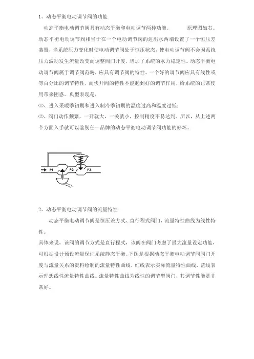 动态平衡电动平衡阀