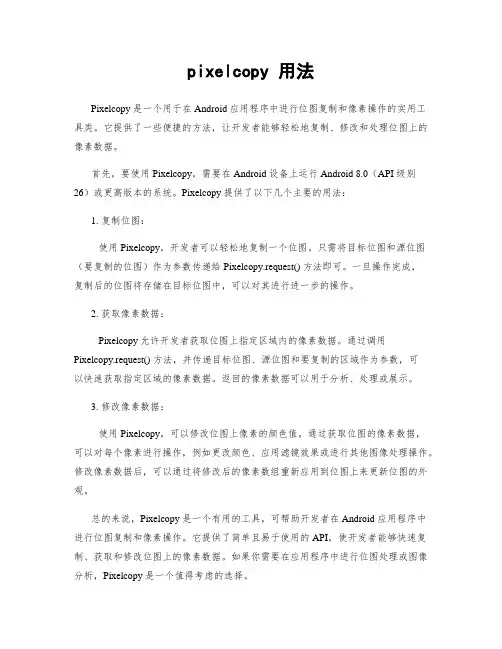 pixelcopy 用法