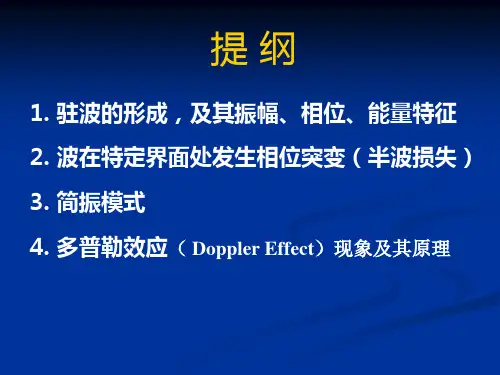 驻波多普勒效应