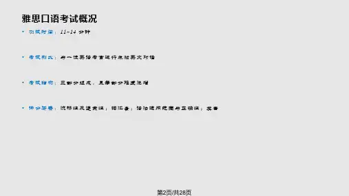 雅思口语Part1攻略课.pptx