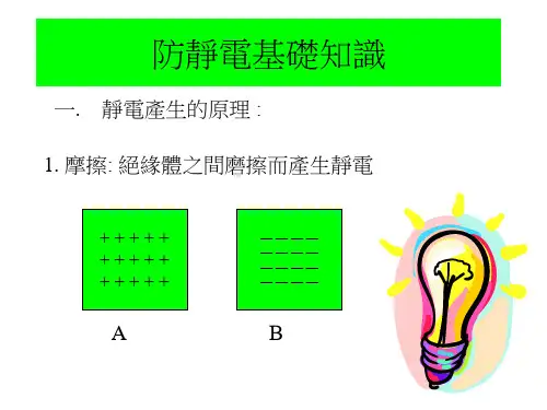防静电基础知识讲义
