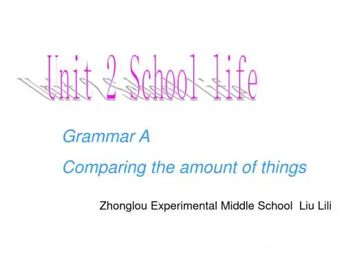 牛津版八年级上册课件 8A Unit2 Grammar 教学课件  (共35张PPT)