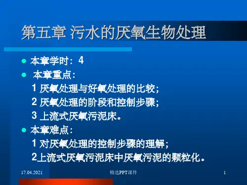 第五章 厌氧处理法ppt课件