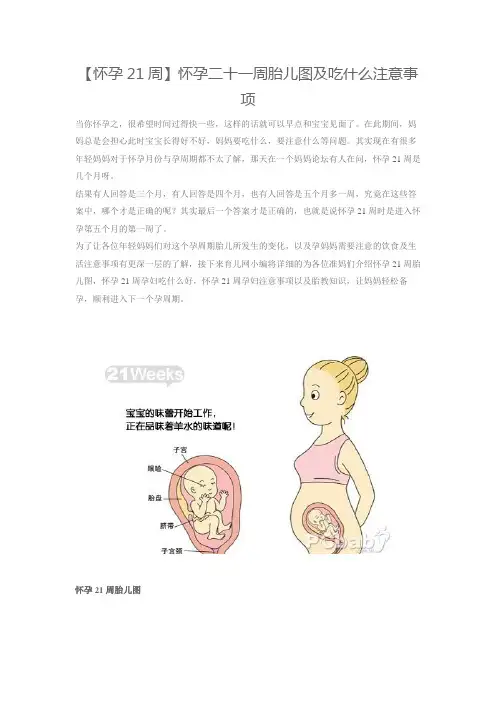 怀孕21周