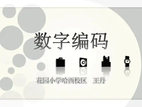 《数字编码》备课课件