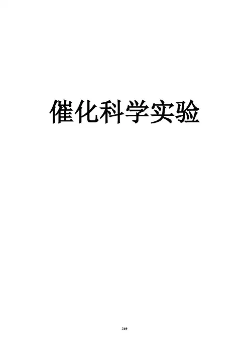 催化科学实验