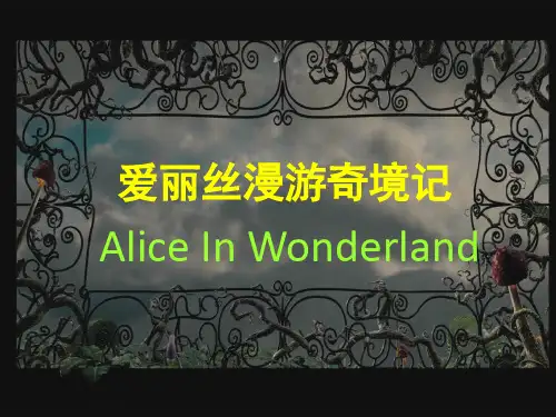 爱丽丝漫游奇境记(课堂PPT)