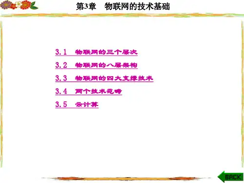 精品文档-物联网工程导论(王志良)-第3章