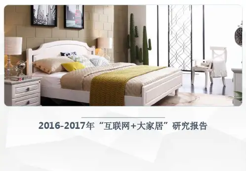 2016-2017年“互联网+大家居”研究报告