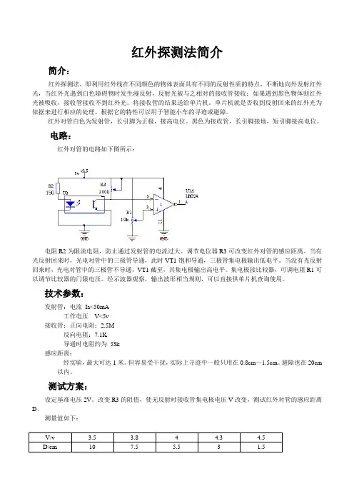 红外探测法简介.