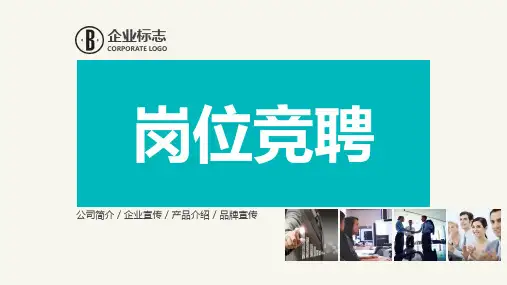 销售助理岗位竞聘PPT