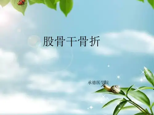 股骨干骨折ppt幻灯片
