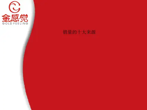 销量的十大来源