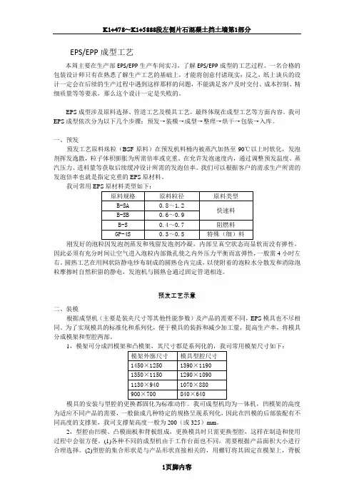 EPS、EPP成型