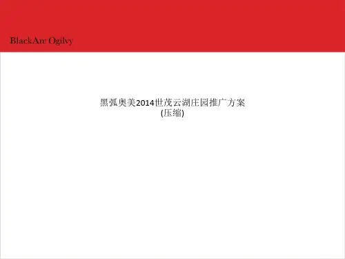 黑弧奥美2014世茂云湖庄园推广方案 (压缩)