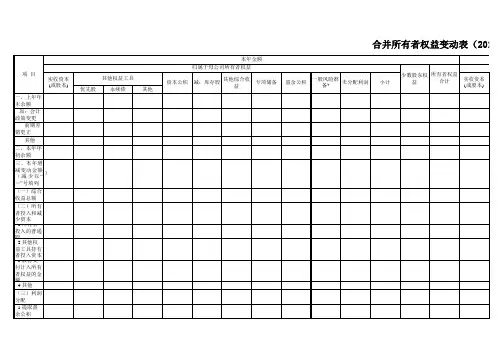 合并财务报表(2019版)