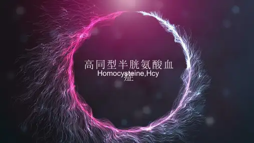 高同型半胱氨酸血症-PPT