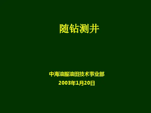 随钻测井