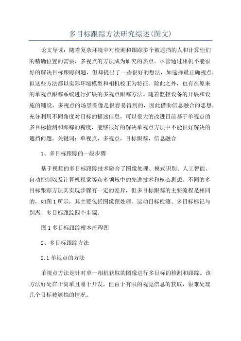 多目标跟踪方法研究综述(图文)