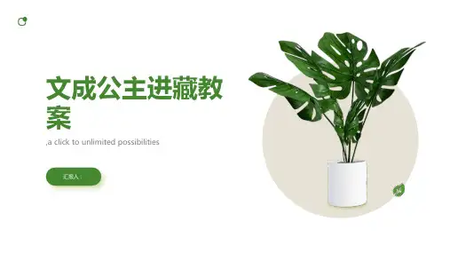 文成公主进藏教案ppt课件