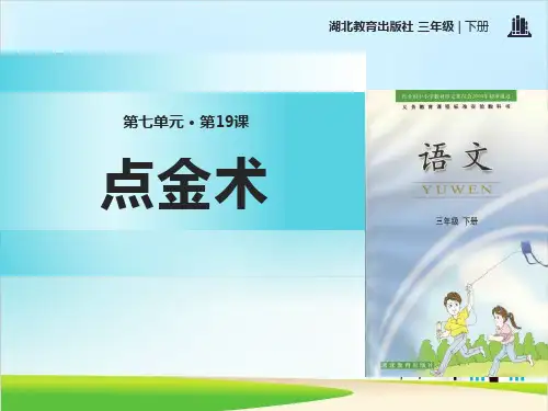《点金术》ppt