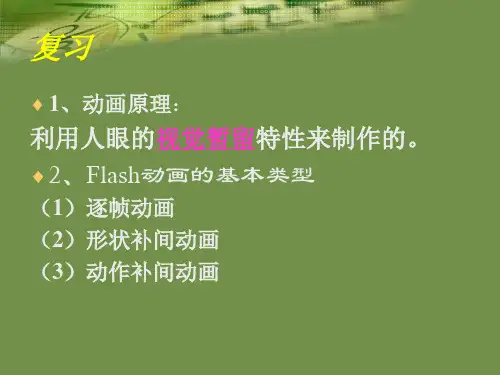 简单的形状补间动画