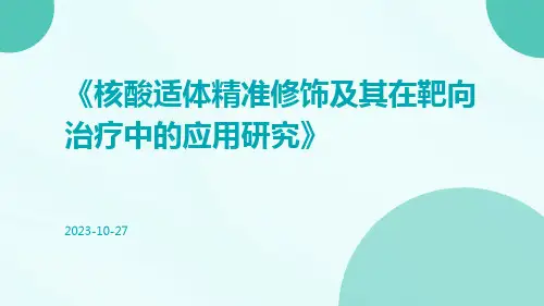 核酸适体精准修饰及其在靶向治疗中的应用研究
