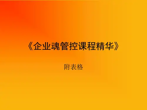 4R执行力系统课程精华