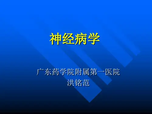 神经病学第1、2章(定位诊断)(临医医学)-PPT课件(文库推荐)